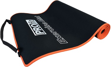 PROfit Exercise Mat 180x60x0.6cm Black/Orange