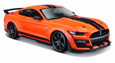 Bērnu rotaļu mašīnīte Maisto Die Cast Mustang Shelby GT500 31532, melna/oranža