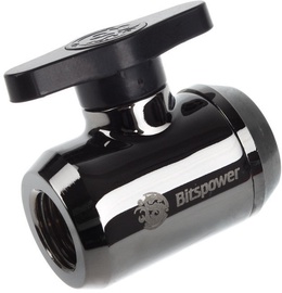 BitsPower Stop Valve WAZU-234 Shiny Black