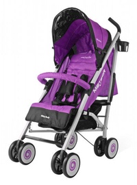 Jalutuskäru Milly Mally Meteor 0378, must/hall/violetne