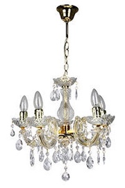 Verners Therese Ceiling Lamp 5x40W E14 Gold
