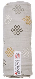 Lodger Xandu Muslin Swaddler 120x120cm Mist Knot