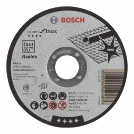 Bosch Abrasive Cutting Disc 115x22x1mm