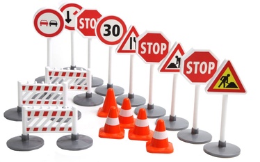 Lena Truxx Traffic Signs Set 04440