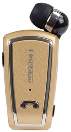 Fineblue Clips FV-3 Bluetooth Headphones Gold