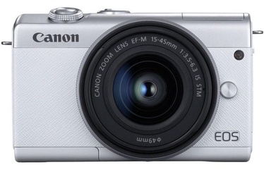 Canon EOS M200 + EF-M 15-45mm IS STM White