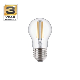 Лампочка Standart LED, теплый белый, E27, 4.3 Вт, 470 лм