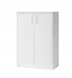 Batų spintelė Idzczak Meble 04 White, 740x350x1100 mm