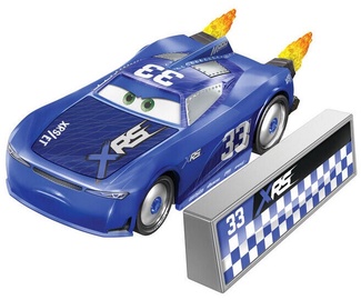 Mattel Disney Cars XRS Rocket Racing Ed Truncan With Blast Wall GNT51