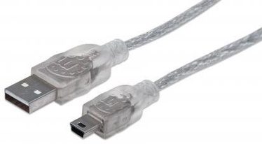 Manhattan Cable USB to USB-mini Black 1.8m