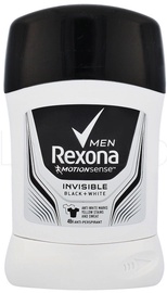 Meeste deodorant Rexona Men Invisible Black + White 48h, 50 ml