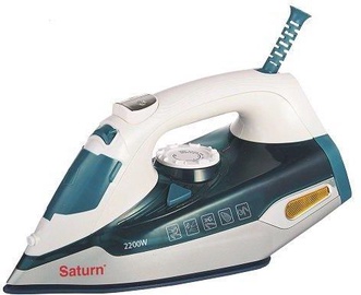 Утюг Saturn ST-CC7114, синий/белый/голубой