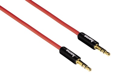 Hama Cable 3.5mm to 3.5mm Red 0.5m