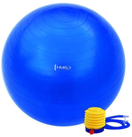 Гимнастический мяч HMS, синий, 750 мм