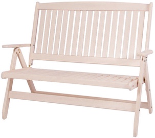 Folkland Timber Bavaria Bench White