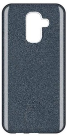 Wozinsky Glitter Shining Back Case For Samsung Galaxy A6 Plus Black