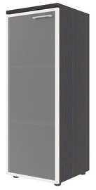 Skyland Xten Office Cabinet XMC 42.7 Left Legno Dark