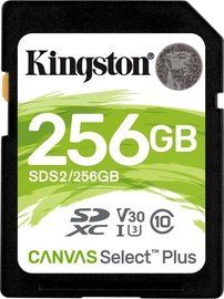 Atmiņas karte Kingston SDS2, 256 GB