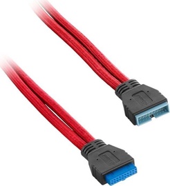 CableMod ModFlex Internal USB 3.0 Extension 0.5m Red