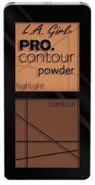 Veido kontūravimo paletė L.A. Girl Pro Contour 666 Medium-Deep, 5.6 g