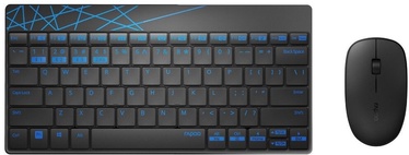 Rapoo 8000M Wireless Set Blue