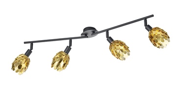 Kryptinis šviestuvas Reality Choke R80584079, 4 x 9 W, E14