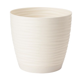 Вазон Form Plastic Sahara Petit 3040-001, кремовый