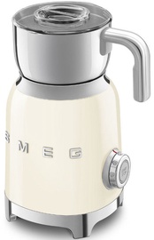 Smeg Retro Milk Frother MFF01CREU Cream