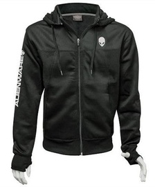 Alienware Poly-Tech Zip Hoodie Black L
