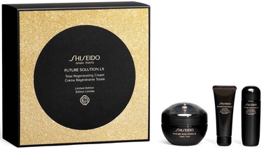 Shiseido Future Solution LX Night Cream 50ml +15ml Cleansing Foam + 25ml Softener
