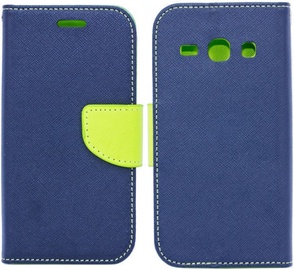 Telone Fancy Diary Bookstand Case For LG K7 X210 Blue/Light Green