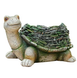 Statuja "Bruņurupucis" NF36140, 29.7 cm x 21.2 cm x 18.7 cm, zaļa