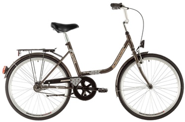 Велосипед городской Kenzel Loreta, 24 ″, 18" рама, коричневый