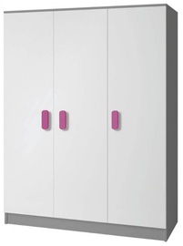 Idzczak Meble Smyk II 19 Wardrobe Grey/Pink