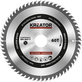 Kreator Sawblade 185x30x2.2mm 60T