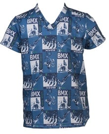 T-krekls Bars, zila, 140 cm