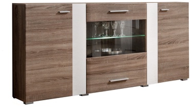ASM Aleppo Commode Sonoma Oak/White Gloss