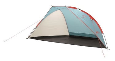 Trīsvietīga telts Easy Camp Beach 120297, zila/balta/oranža