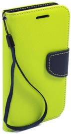 Telone Fancy Diary Bookstand Case For Samsung Galaxy S7 Edge Light Green/Blue