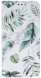 TakeMe Trendy Smart Magnetic Book Case For Huawei P Smart 2019 Spring Leaves