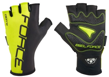 Force Dots Short Gloves Yellow Black L