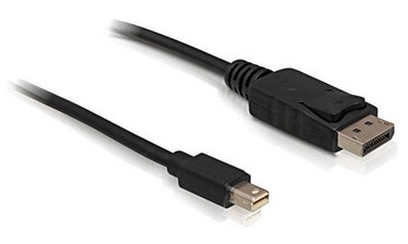 Провод Delock Displayport to Mini Displayport Displayport 1.2 male, Mini Displayport 1.2 male, 1.8 м, черный