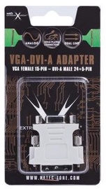 Natec Adapter VGA to DVI White