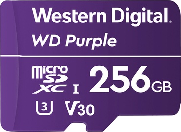 Western Digital Purple 256GB MicroSDHC UHS-I Class 10