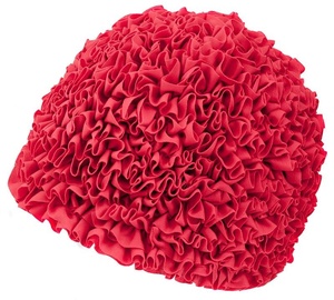 Peldcepure Aqua Speed Ruffle, sarkana