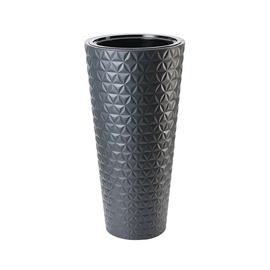 Puķu pods Form Plastic, pelēka, Ø 300 mm