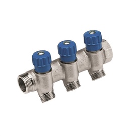 Kolektors Carlo Poletti C32310QB 1x1/2" Cold Water Valve 3 Rings