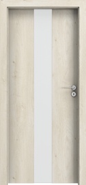 Полотно межкомнатной двери Portafocus 2, левосторонняя, дубовый, 203 см x 84.4 см x 4 см