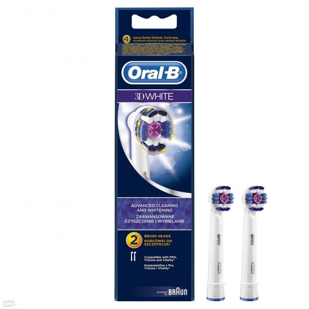 oral b pro 650 3d white replacement heads