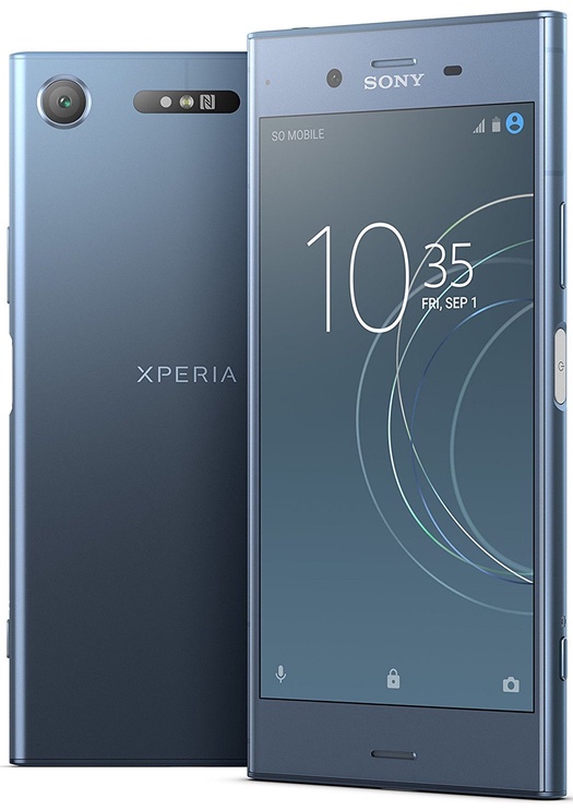 Mobilusis telefonas Sony Xperia XZ1, mėlynas, 4GB/64GB